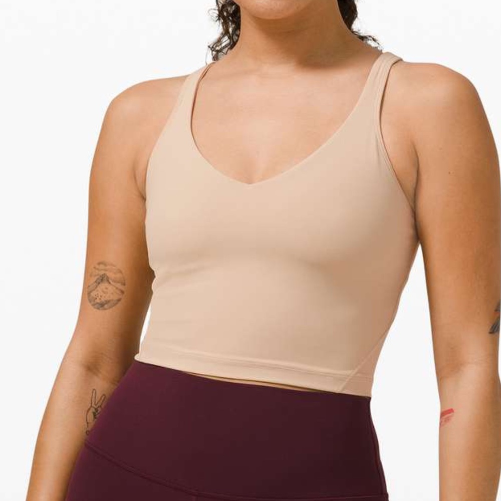 NWT RARE LULULEMON ALIGN TANK - CAFE AU LAIT SIZE 6